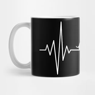 My Heart Sleeps For Leopard Design Mug